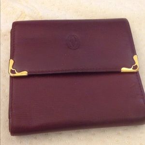 Cartier Bordeaux Wallet